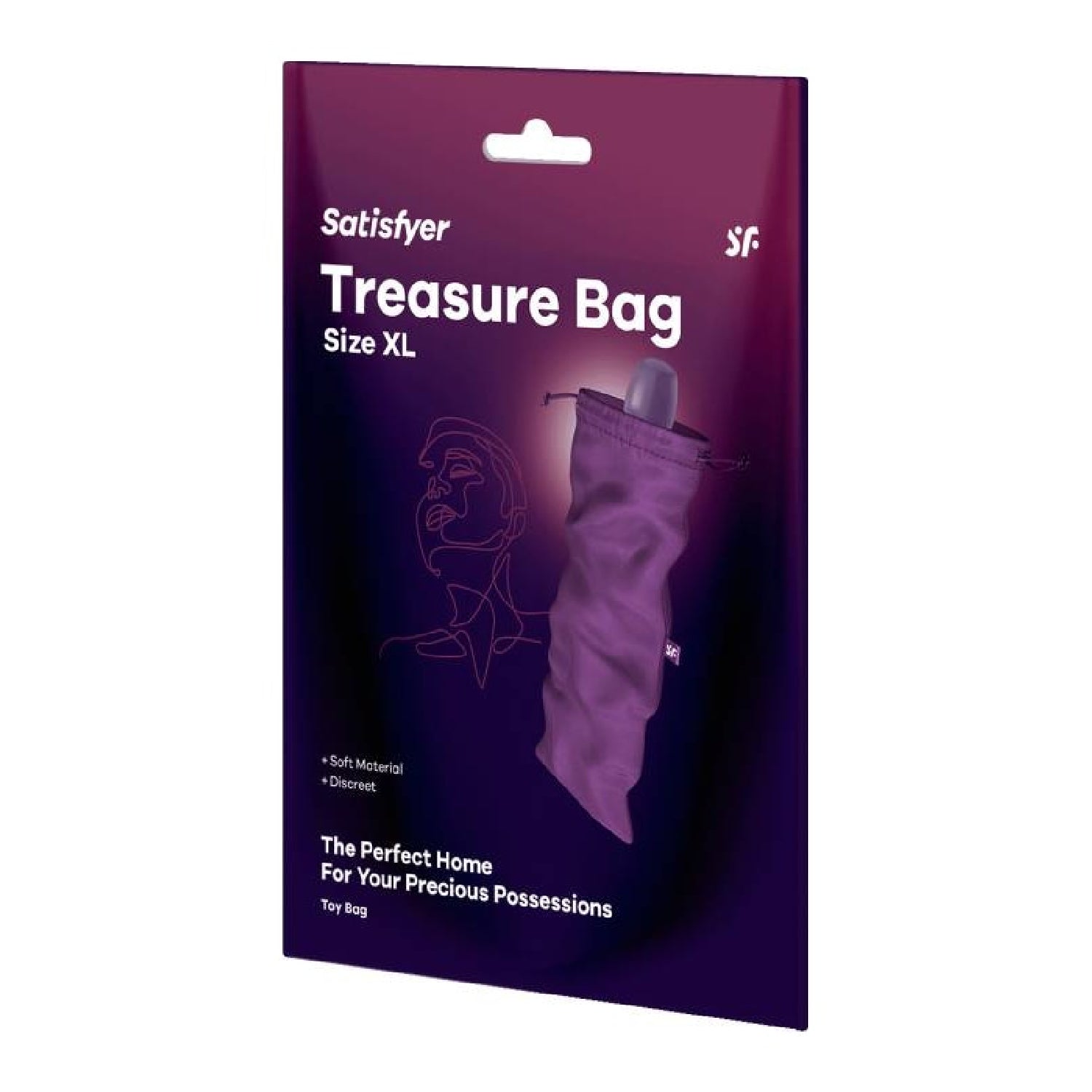 Treasure Bag - Extra Large - Violet - K. P.