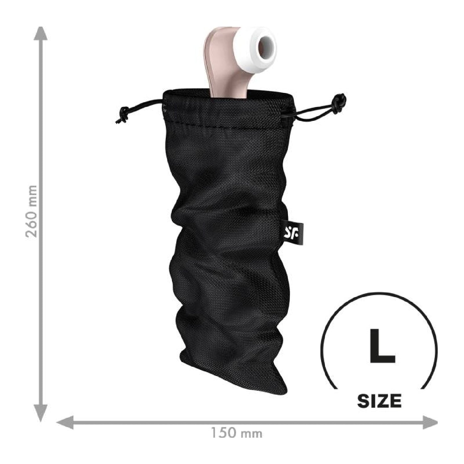 Treasure Bag - Large - Black - K. P.