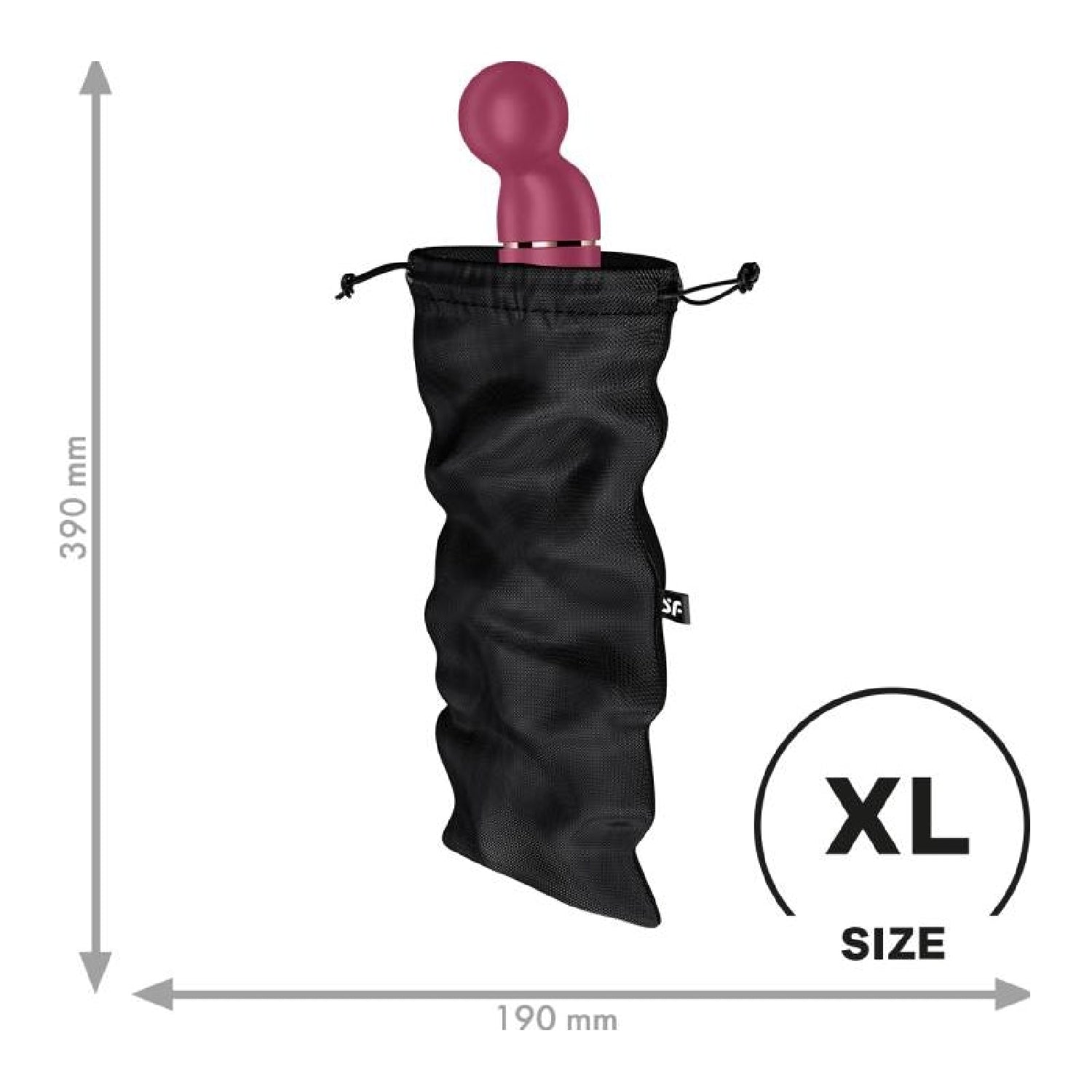 Treasure Bag - Extra Large - Black - K. P.