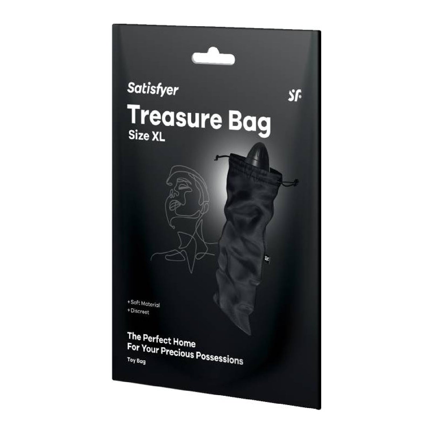Treasure Bag - Extra Large - Black - K. P.
