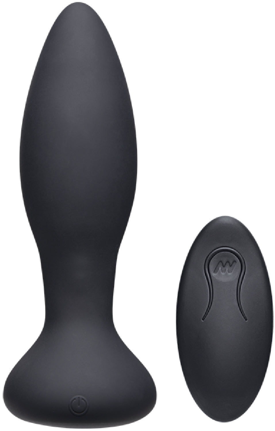 A-Play - Vibe - Experienced 5.75" Anal Plug With Remote - Black - K. P.