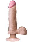 The Realistic Cock - Vibrating 8" - Flesh - K. P.