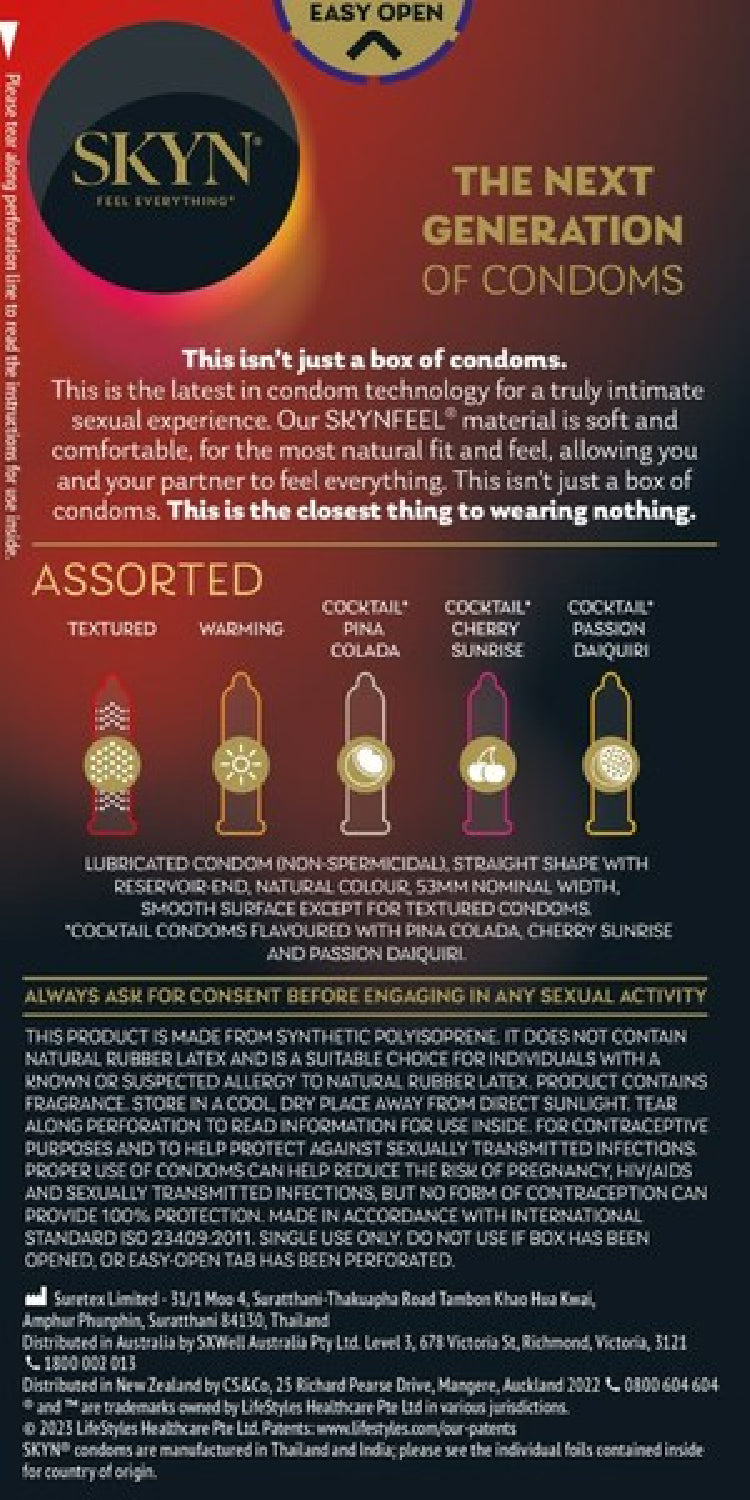 SKYN Assorted 20's - K. P.