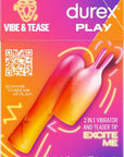Play Vibe & Tease - 2 In 1 Vibrator & Teaser Tip - Pink - K. P.