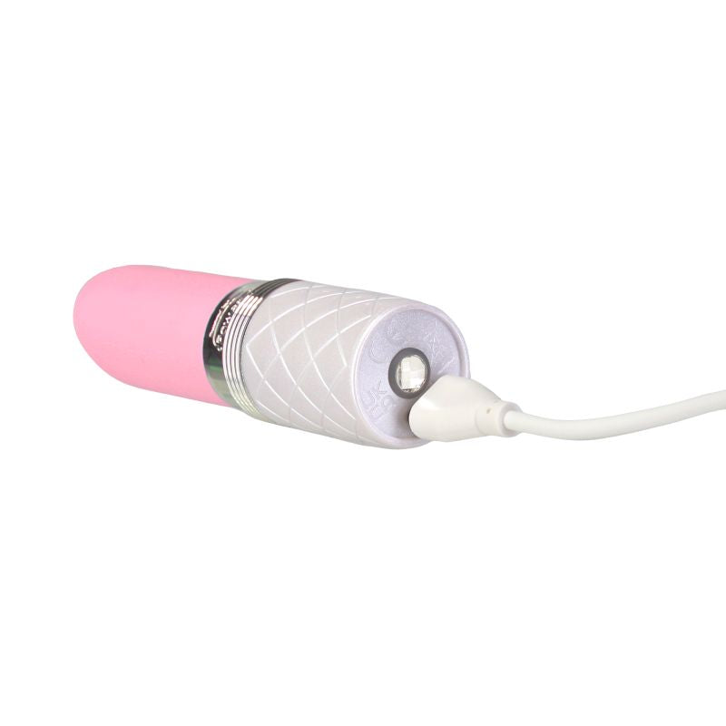 Pillow Talk - Lusty Flickering Massager - Pink - K. P.