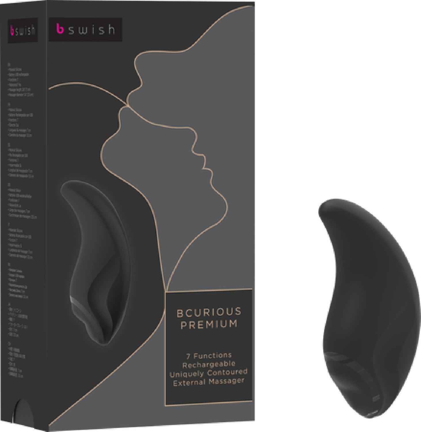 BCURIOUS - Premium - Black