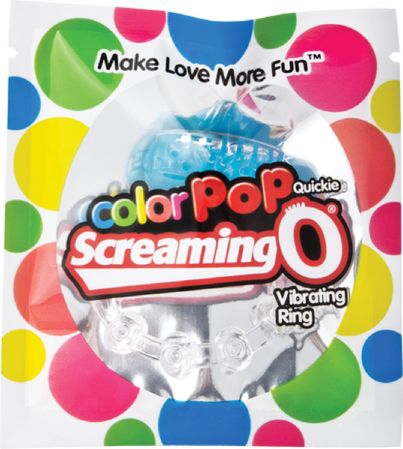 ColorPoP Quickie Vibrating Ring - Blue - K. P.