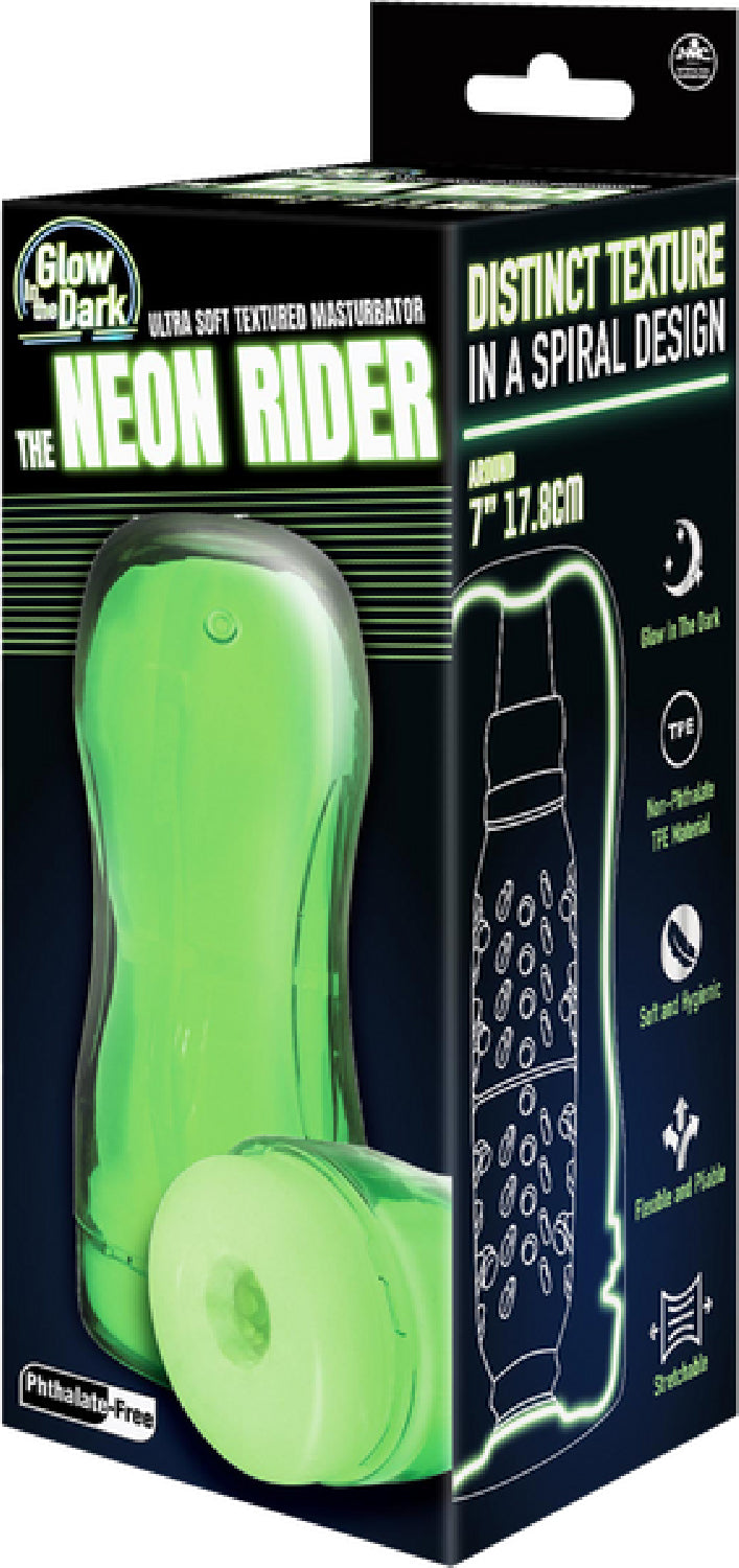 The Neon Rider Masturbator 7" - Green - K. P.