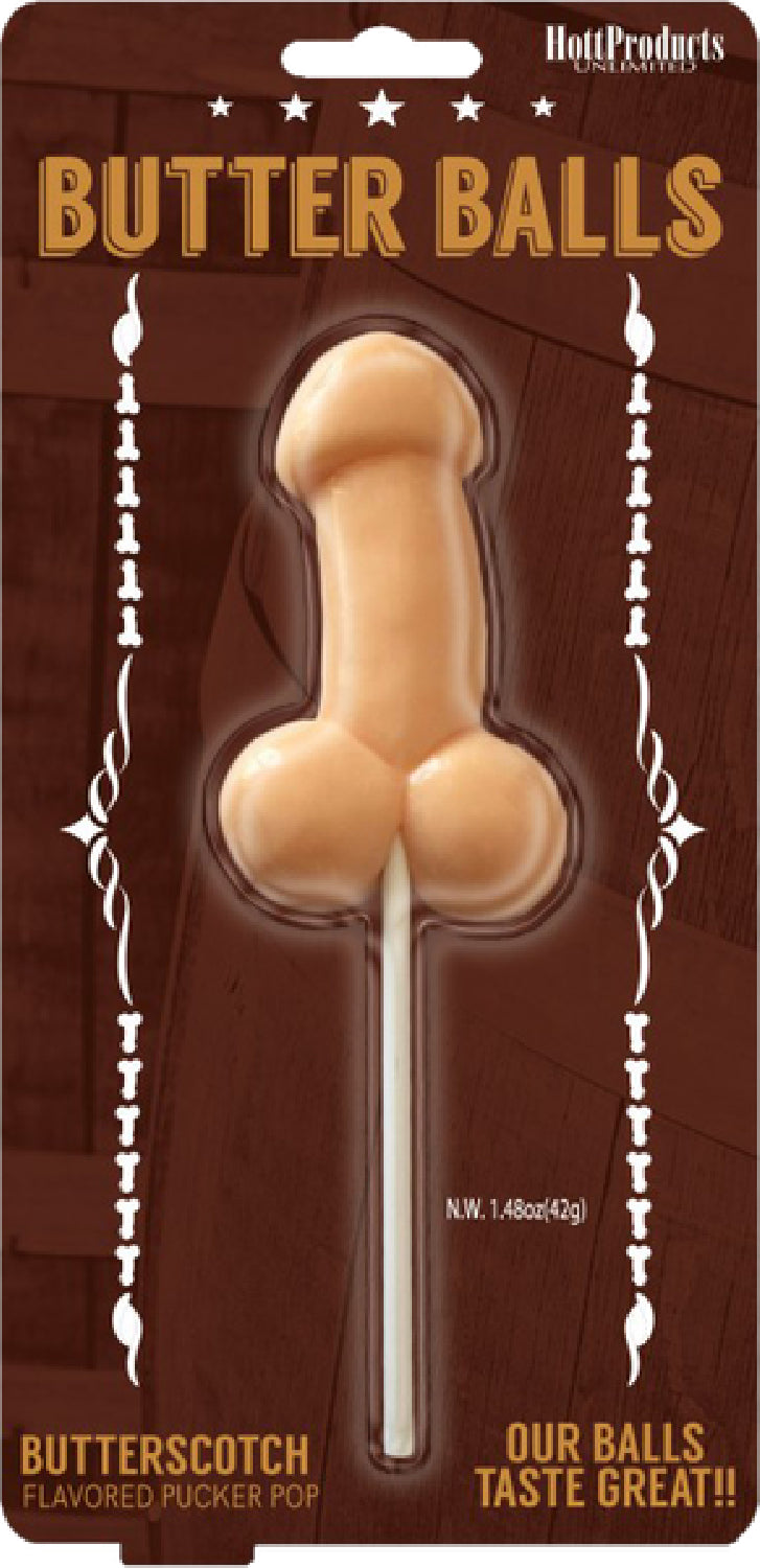 Butterballs Butterscotch Pecker Pop - K. P.