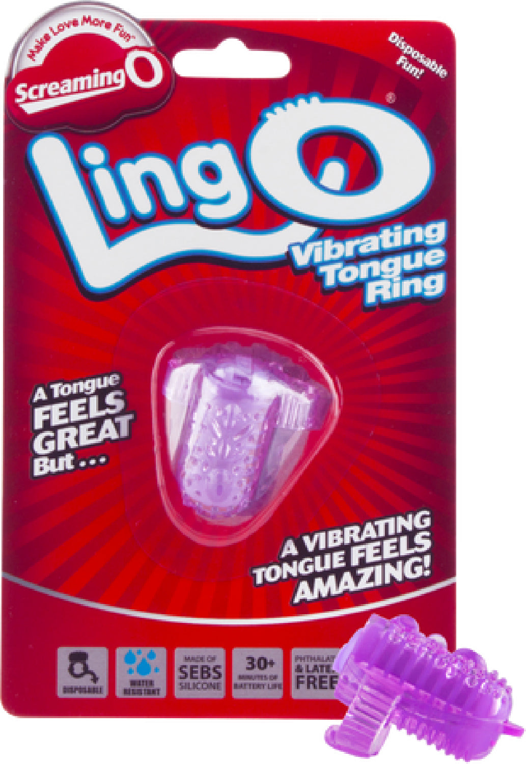 Tongue Vibe - Ling O - Lavender - K. P.