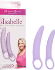 Isabelle Set Of 2 Vibrating Silicone Dilators - Purple