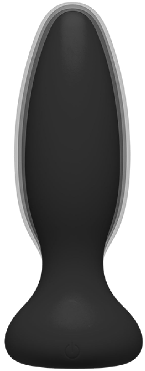A-Play - Vibe - Experienced 5.75" Anal Plug With Remote - Black - K. P.