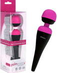 PalmPower - Recharge Waterproof Wand - Black/Pink - K. P.