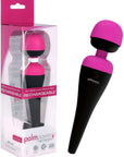 PalmPower - Recharge Waterproof Wand - Black/Pink - K. P.