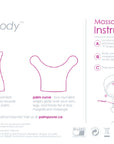 PalmBody Massager Heads - Pink (For use with PalmPower) - K. P.