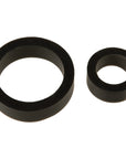 TitanMen - Silicone Cock Rings Double Pack - Black - K. P.