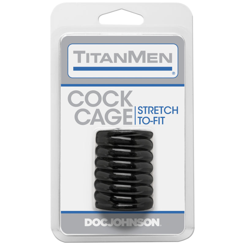 TitanMen - Cock Cage - Black - K. P.