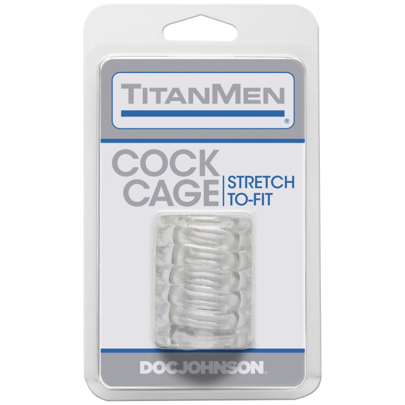 TitanMen - Cock Cage - Clear - K. P.