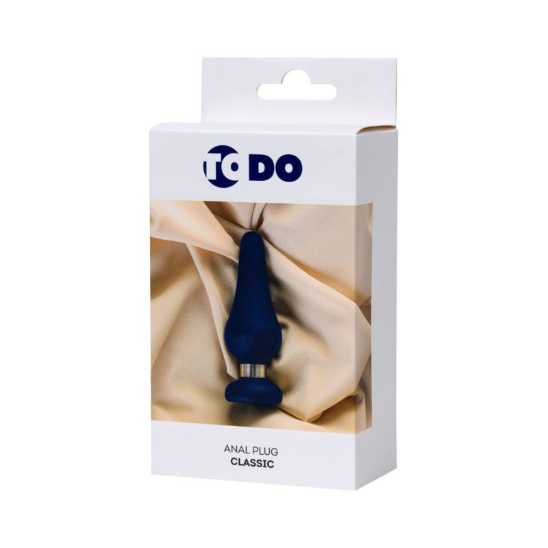 ToDo - Anal Plug Classic Large - Blue - K. P.