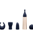Pillow Talk - Secrets Desires 6 Piece Massager Set - Black - K. P.