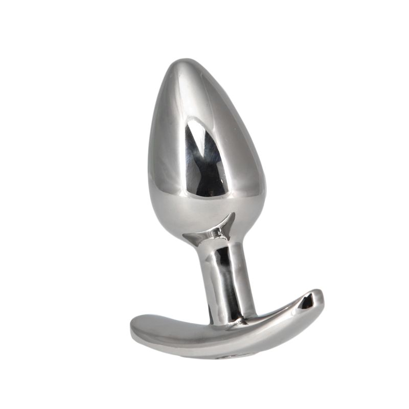 Pillow Talk - Sneaky Luxurious Stainless Steel Anal Plug wtih Swarovski Crystal - K. P.