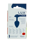 LUX Active - Black Rose 3" Metal Butt Plug - Silver - K. P.