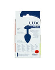 LUX Active - Purple Rose 3" Metal Butt Plug - Silver - K. P.