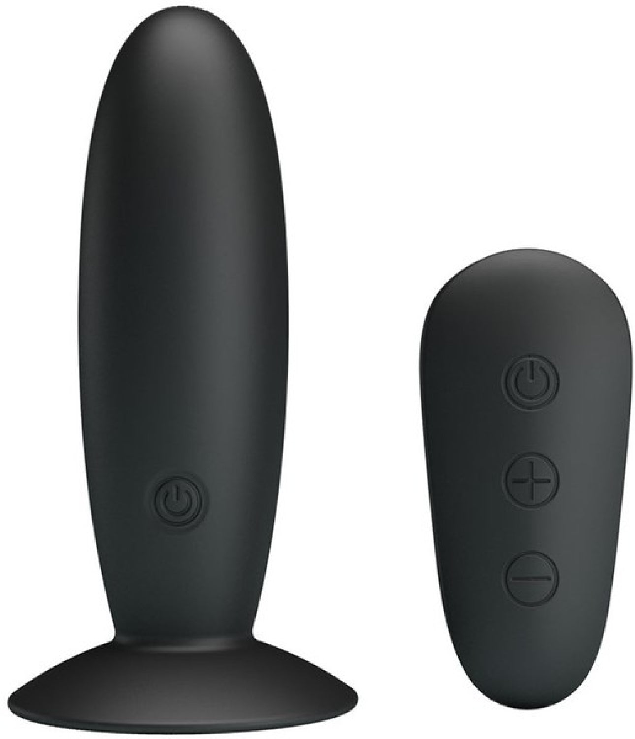 Mr. Play - Remote Control Vibrating Anal Plug - Black - K. P.