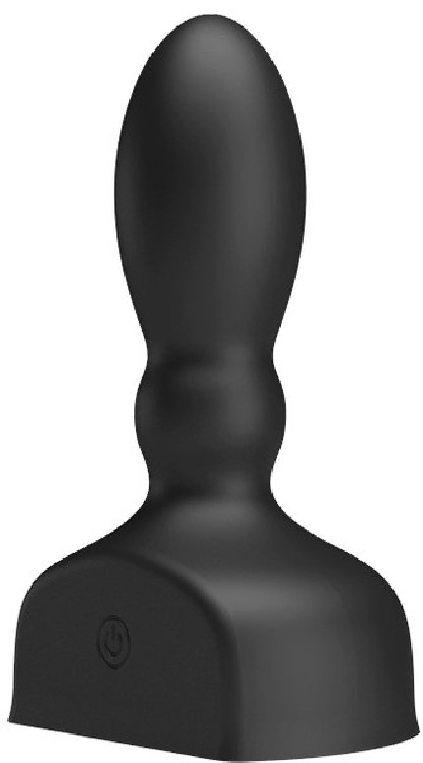 Mr. Play - Inflatable Anal Plug - Black - K. P.