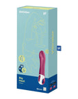 Warming Connect App G-Spot Vibrator - Big Heat - Plum - K. P.