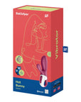 Warming Connect App Vibrator - Hot Bunny - Burgundy - K. P.