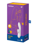 Connect App Rabbit Vibrator - Double Flex - White - K. P.