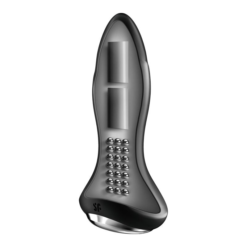 Plug Vibrator - Rotator Plug 1+ - Black - K. P.