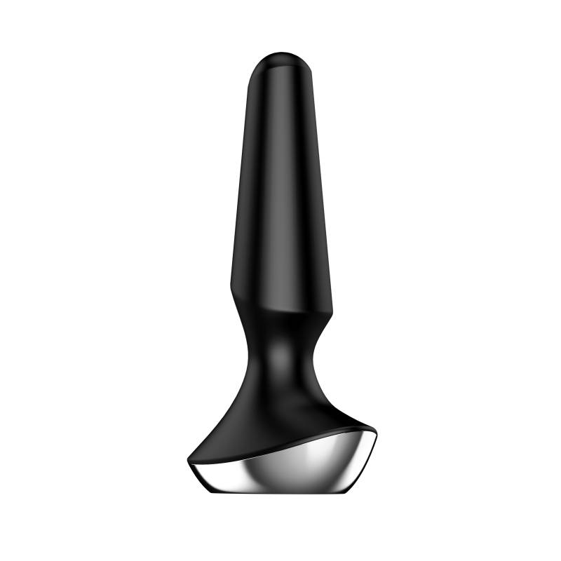 Connect App Plug Vibrator - Plug-Ilicious 2 - Black - K. P.