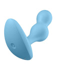 Vibrating Connect App Anal Plug - Deep Diver - Blue - K. P.
