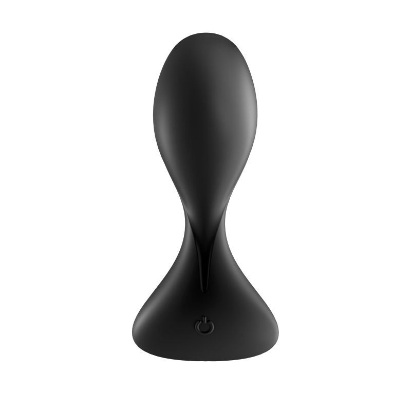Vibrating Connect App Anal Plug - Trendsetter - Black - K. P.