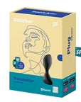 Vibrating Connect App Anal Plug - Trendsetter - Black - K. P.