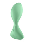 Vibrating Connect App Anal Plug - Trendsetter - Light Green - K. P.