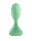Vibrating Connect App Anal Plug - Trendsetter - Light Green - K. P.