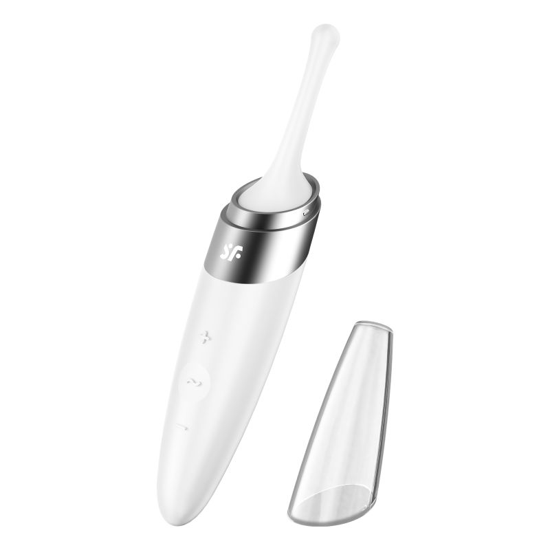 Tip Stimulator - Twirling Delight - White - K. P.