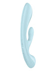 Hybrid Vibrator - Triple Oh - Light Blue - K. P.