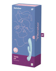 Hybrid Vibrator - Triple Oh - Light Blue - K. P.