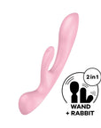 Hybrid Vibrator - Triple Oh - Pink - K. P.