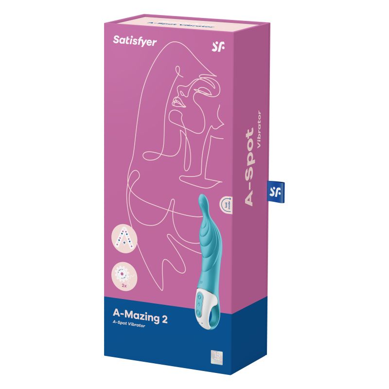 A-mazing 2 Vibrator - Turquoise - K. P.
