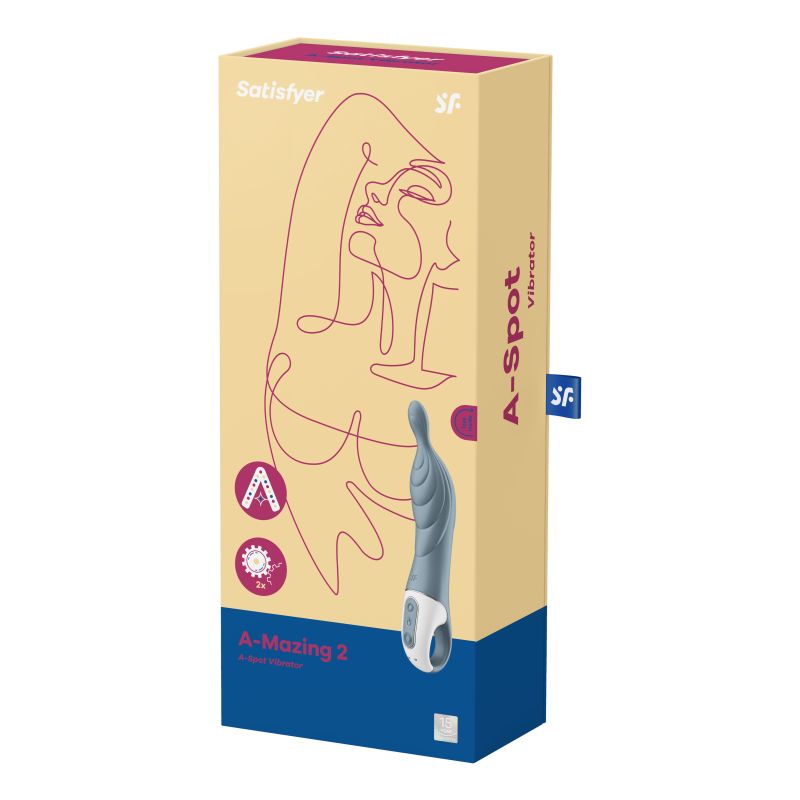 A-mazing 2 Vibrator - Grey - K. P.