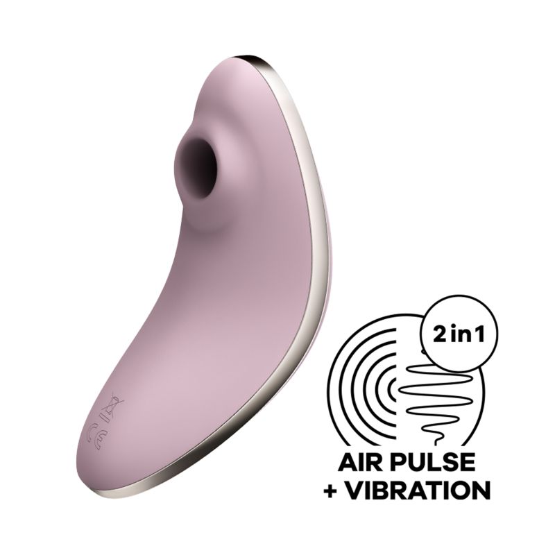 Air Pulse Lay On Stimulator - Vulva Lover 1 - Violet - K. P.