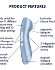 Pro 2+ Air Pulse Stimulator Plus Vibration - Blue - K. P.