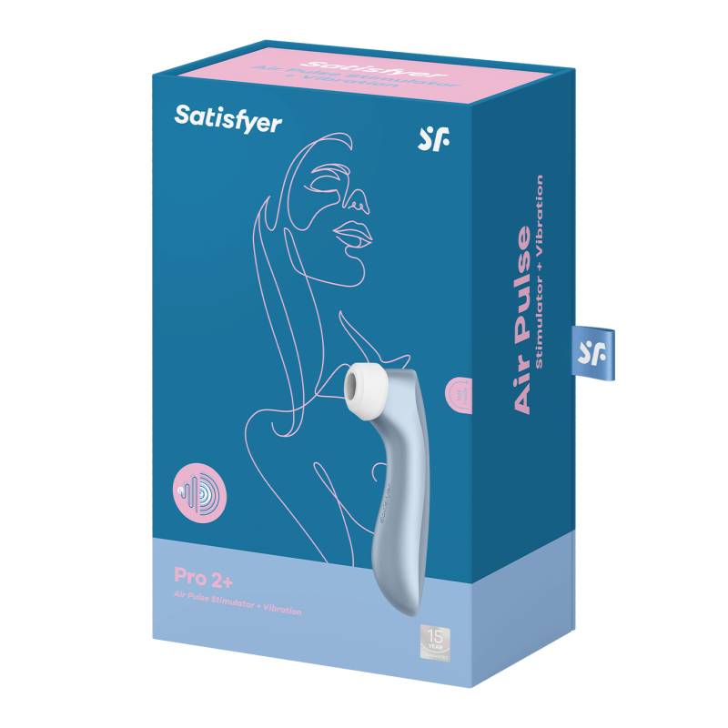 Pro 2+ Air Pulse Stimulator Plus Vibration - Blue - K. P.