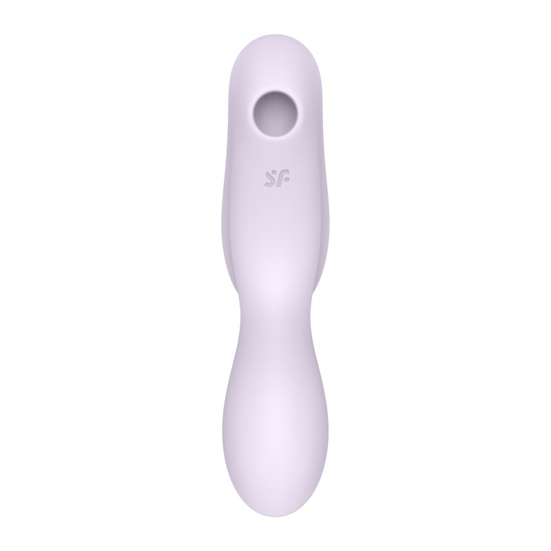 Insertable Air Pulse Vibrator - Curvy Trinity 2 - Violet - K. P.