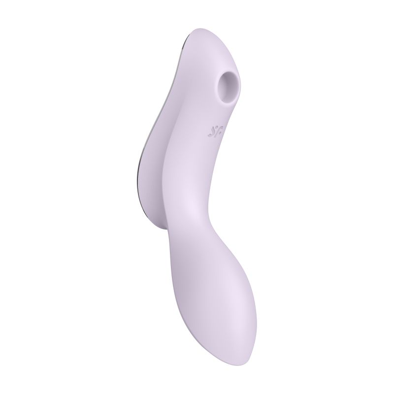 Insertable Air Pulse Vibrator - Curvy Trinity 2 - Violet - K. P.